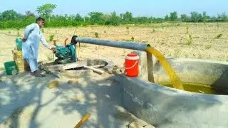 Peter Diesel Engine Start up Tube Well system Agriculture system in Punjab