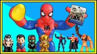 TREASURE HUNT #2!  Batman Unlimited Micro Minis Series 3 blind bag codes & Marvel Ooshies Toys