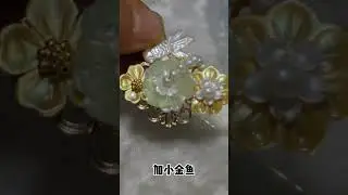#Handmade jewelry making#Creator Center#Creative inspiration#Hanfu accessories#The process