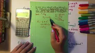 Energy Stores revision (AQA P1)
