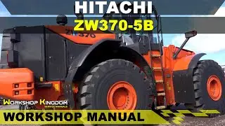 HITACHI ZW370-5B Workshop Service Repair Manual - English - PDF Download