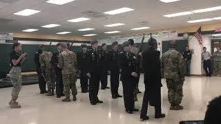 Atholton Drill Competition 2018 Armed Inspection