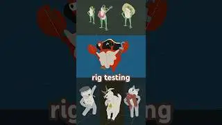 Otterly Lost - Rig Testing #cozygames #indiegame #steamgame