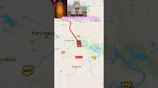 Hyderabad to Tirupati Venkateswara swamy temple by Car 🚗 rout #tirupati #ttd #venkateswaraswamy