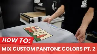 How to mix custom pantone colors Part 2 | by Screenprintdirect.com