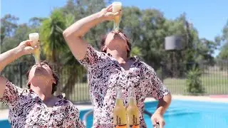 Learning How To VORTEX A BEER! (Tornado in a bottle)