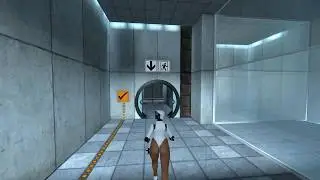 Let's Play - Haydee in Portal, Test Chamber 01