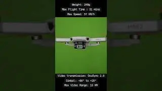 #short Get to Know the DJI Mini 2 Camera Drone under 249g