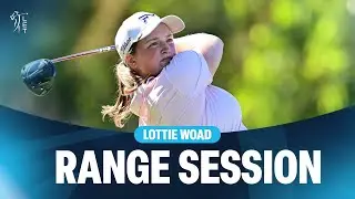 Lottie Woad Shot Tracer Range Session | Women's Scottish Open 2025