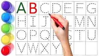 ABC Writing for Kids | Alphabet Tracing Worksheet | Nursery & Kindergarten Learning