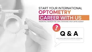 OPTOMETRISTS MALAYALAM QUESTION DISCUSSION SESSION | PROMETRIC | DHA | HAAD | MOH | PEARSON VUE