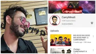 CARRYMINATI Tribute On 10 MILLION SUBSCRIBERS