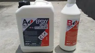 Doctor Epoxy Resin (Made in Italy) For Marble Granite Chips Floor Pinholes Joints and Cracks Filling