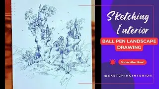 Mastering Ball Pen Landscapes: Step-by-Step Tutorial for Stunning Creations