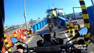Normandy Motorcycle Tour July 2025 Day 1 To The Newhaven - Dieppe Ferry