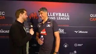 🇫🇷 Andrea Giani | France vs Italy | 2025 Men's VNL