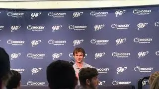 TOP NHL PROSPECT GAVIN MCKENNA introduced at Penn State