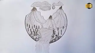 How to Draw in a Circle | Drawing that Crosses the Line