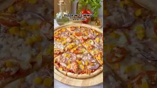 Pizza z tortilli 😍 #tortilla #pizza #yummy