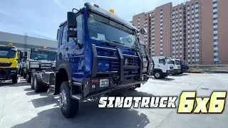 Sinotruk HOWO 6x6 All-Wheel Drive Chassis Review for Extreme Terrain.