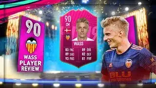 FUTTIES WASS PLAYER REVIEW!! *90 FUTTIES WASS REVIEW* FIFA 19