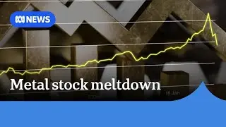 Gold and silver stocks slump, wiping millions from global markets | ABC NEWS