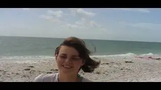 Nina at Naples Florida Beach. Русские.