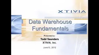 Data Warehousing Fundamentals