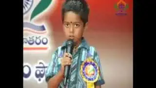 Really inspirational speech by Child
