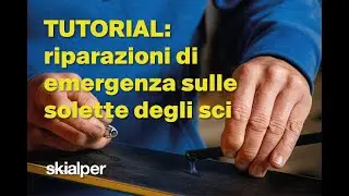 Come riparare la soletta degli sci: tutorial completo