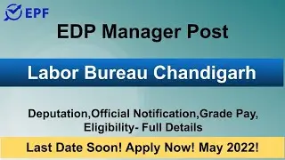 Vacancy in Labour Bureau Chandigarh| CHECK IT OUT|