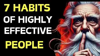 7 HABITS That Make You HIGHLY Effective | (These Lessons Will Change Your Life) | STOICISM