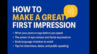 Master First Impressions: Boost Your Communication with Body Language & Nonverbal Cues| Chris Collie