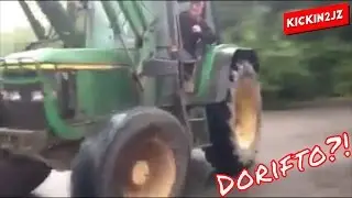 Initial D Tractor Dorifto Deja Vu!