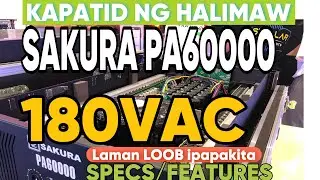 New SAKURA PA60000 KAPATID NI HALIMAW PA80000 | tingnan natin pagkakaiba sa  | NAPAKANGAS at lupit