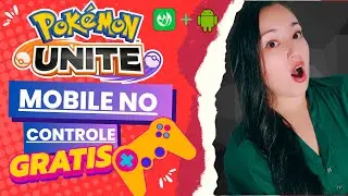 Pokemon Unite Celular com controle - Facil de configurar - gamepad para android de gra&ccedil;a no mobile