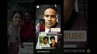 filmmaker motivation story altee jawan director life story #jawan #jawanmovie #jawanreaction #atlee