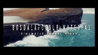 Bosdalafossur Waterfall - Cinematic Travel Video