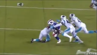 Former Rugby Star Christian Wade breaking tackles on 48-yard run 💪