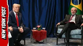 Президент Трамп встречается с президентом Бразилии Лулой да Силвой перед разрешением тарифных споров