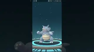 lucky Rhyhorn evolve