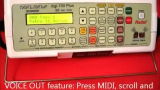 Radel Taalmala Digi-100plus Digital tabla -- Video manual part 6