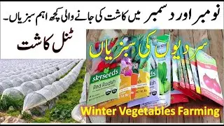 What to Plant in November & December/December vegetables  نومبر میں لگنے والی سبزیاں کون سی ہیں