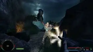 Jack Carver fights mutant and soldier enemies in the dark part 10 #ubisoft #crytek #farcry1