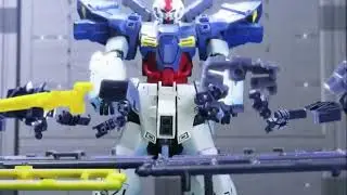 Gundam Stop Motion Battle #gundam  #stopanimation