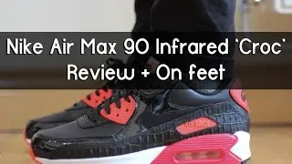 Nike Air Max 90 Infrared 'Croc'  - Review + On Feet