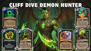 Heavyweight Champion &mdash; Best Cliff Dive Demon Hunter Deck to Climb Legend &mdash; Hearthstone Standard