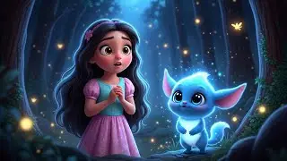 Jangal Ki Neeli Roshni 🪄🌊| The Magical Blue Friend | Kids Story
