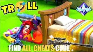 TROLL BED WARS MAP FORTNITE CREATIVE - FIND ALL CHEATS CODE