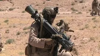 U.S. Marines with 2nd Battalion, 5th Marines live fire exercise